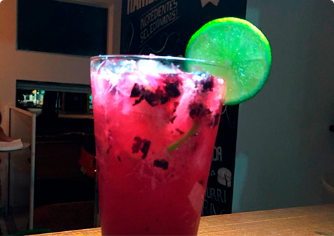 Caipirinha de Mirtilo